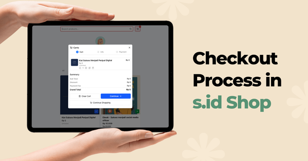 Checkout Process in s.id Shop